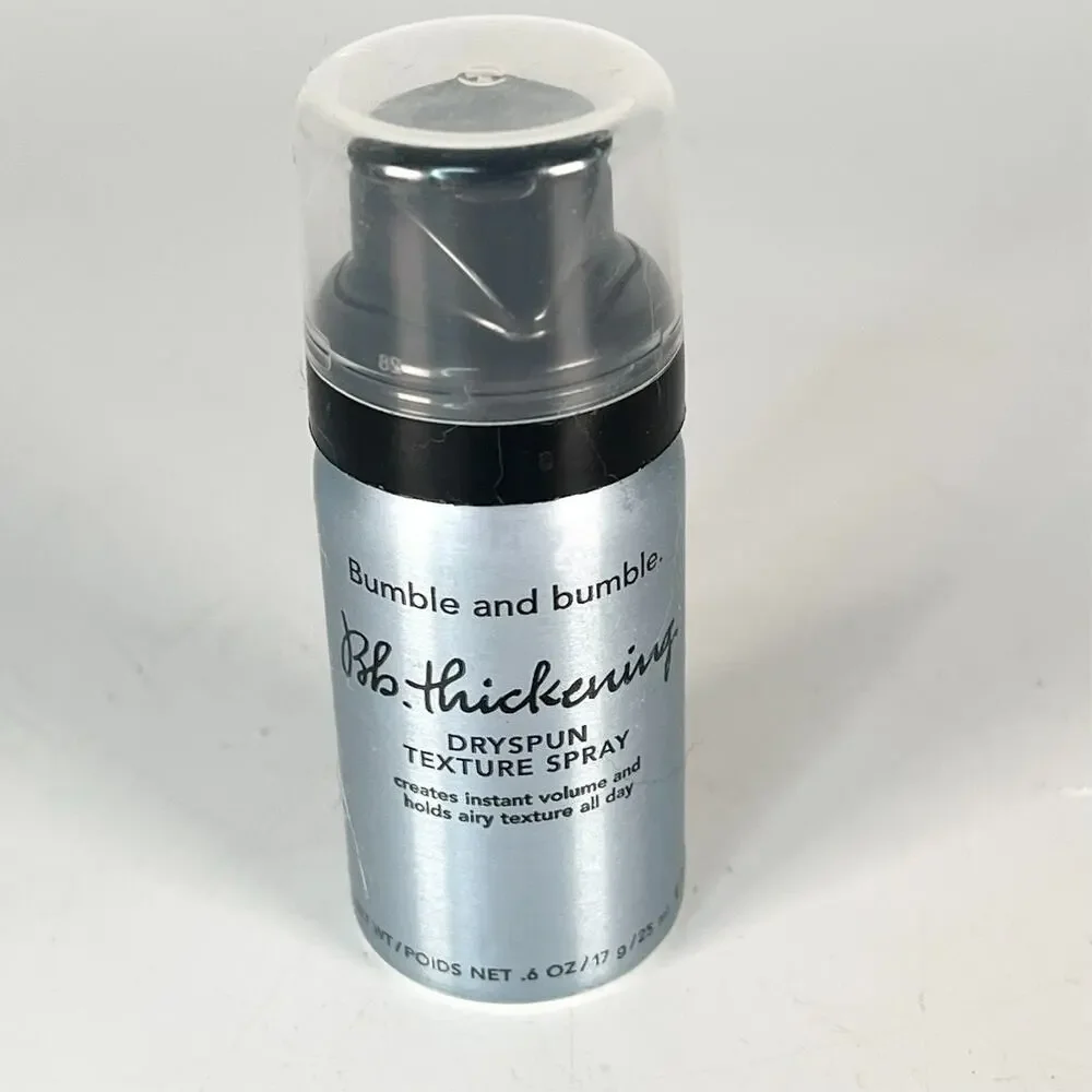 Bumble & Bumble BB Thickening Dry Spun Texture Hair Volume Travel .6 oz 25ml New